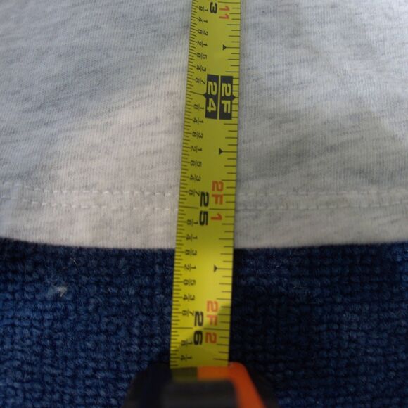 Nike Golf Modern Fit Men's T-Shirt Stripe Navy Grey  Size Small - Picture 5 of 5